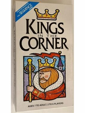 Kings in the Corner Card Game Jax Complete Set Sealed Cards Family Game Strategy